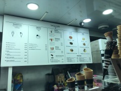Ice Cream shop in Spain